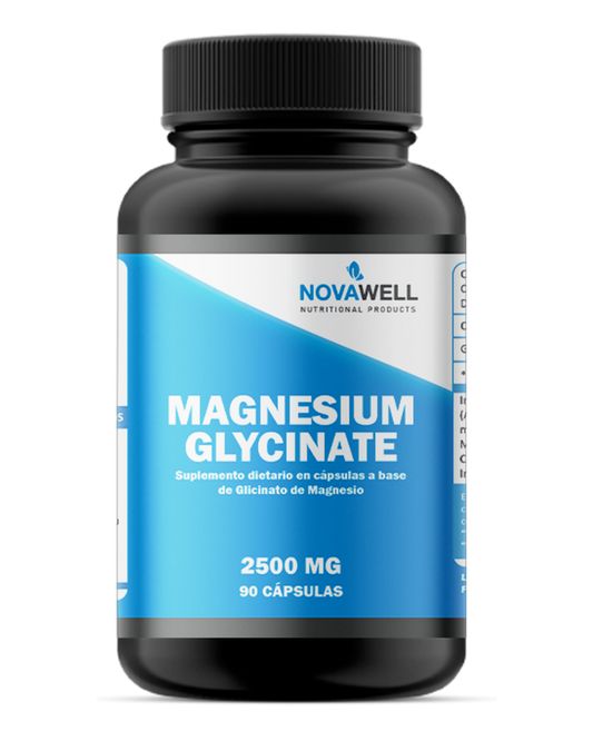 Glicinato de Magnesio 2500 mg | 90 Cápsulas