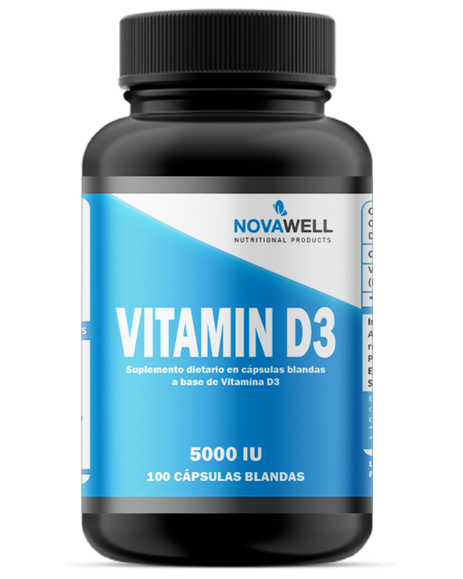 Vitamina D3 500 UI | 100 Cápsulas Blandas